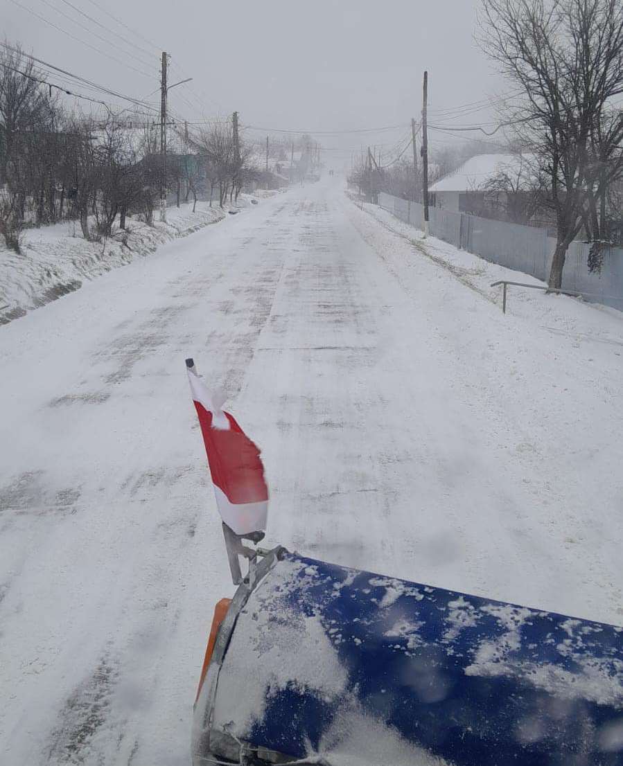 Galaţi: Viscol şi trafic în condiţii de iarnă, în judeţ