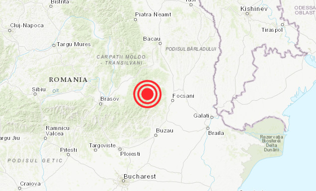 Cutremur de 4.3 grade în Vrancea