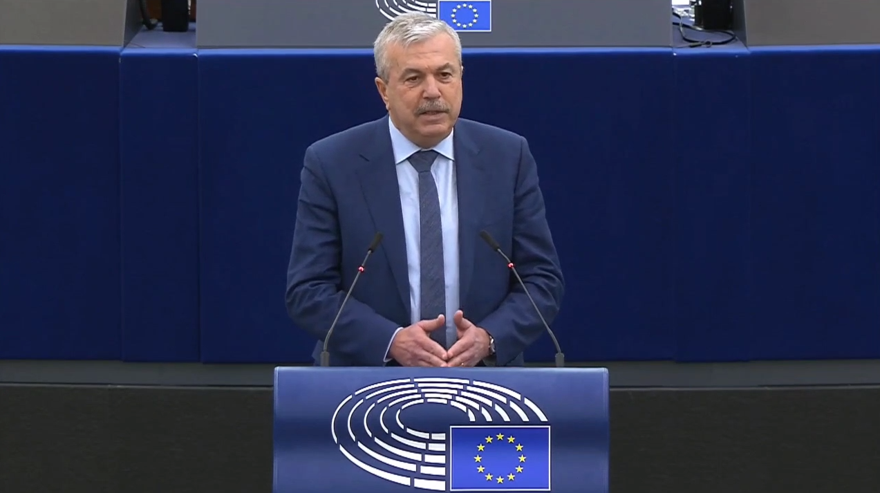 VIDEO: Dan Nica a cerut vehement, în Parlamentul European, compensaţii pentru transportatorii români