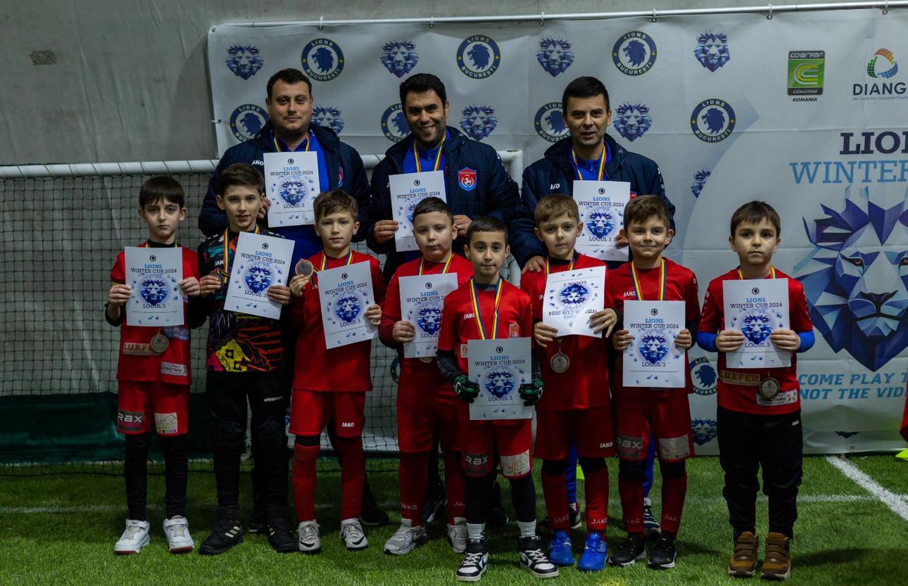 Juniorii gălăţeni de la Atletico s-au „bronzat” la Lions Winter Cup