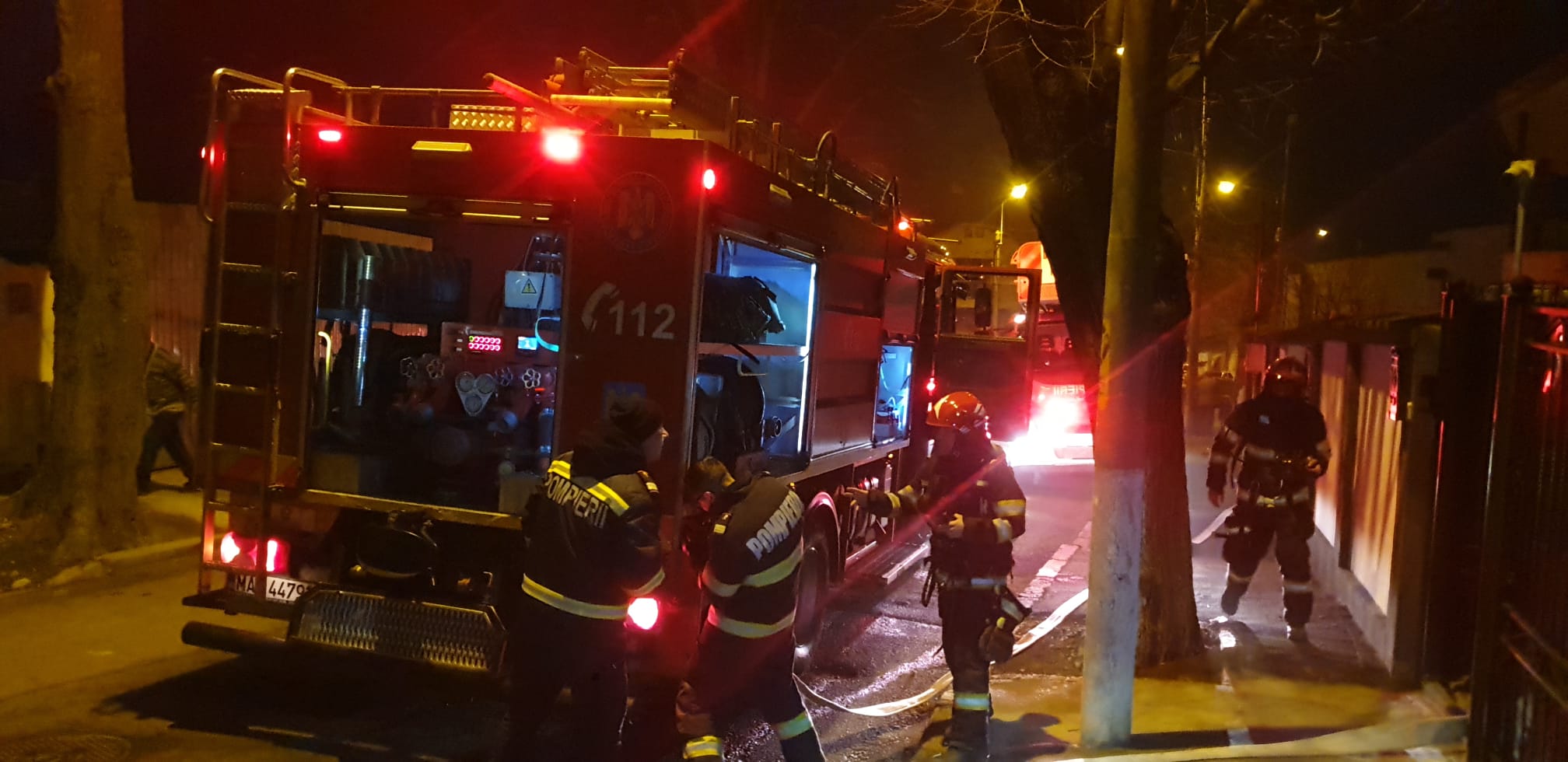 VIDEO: Incendiu puternic pe str. Română din Galați - UPDATE