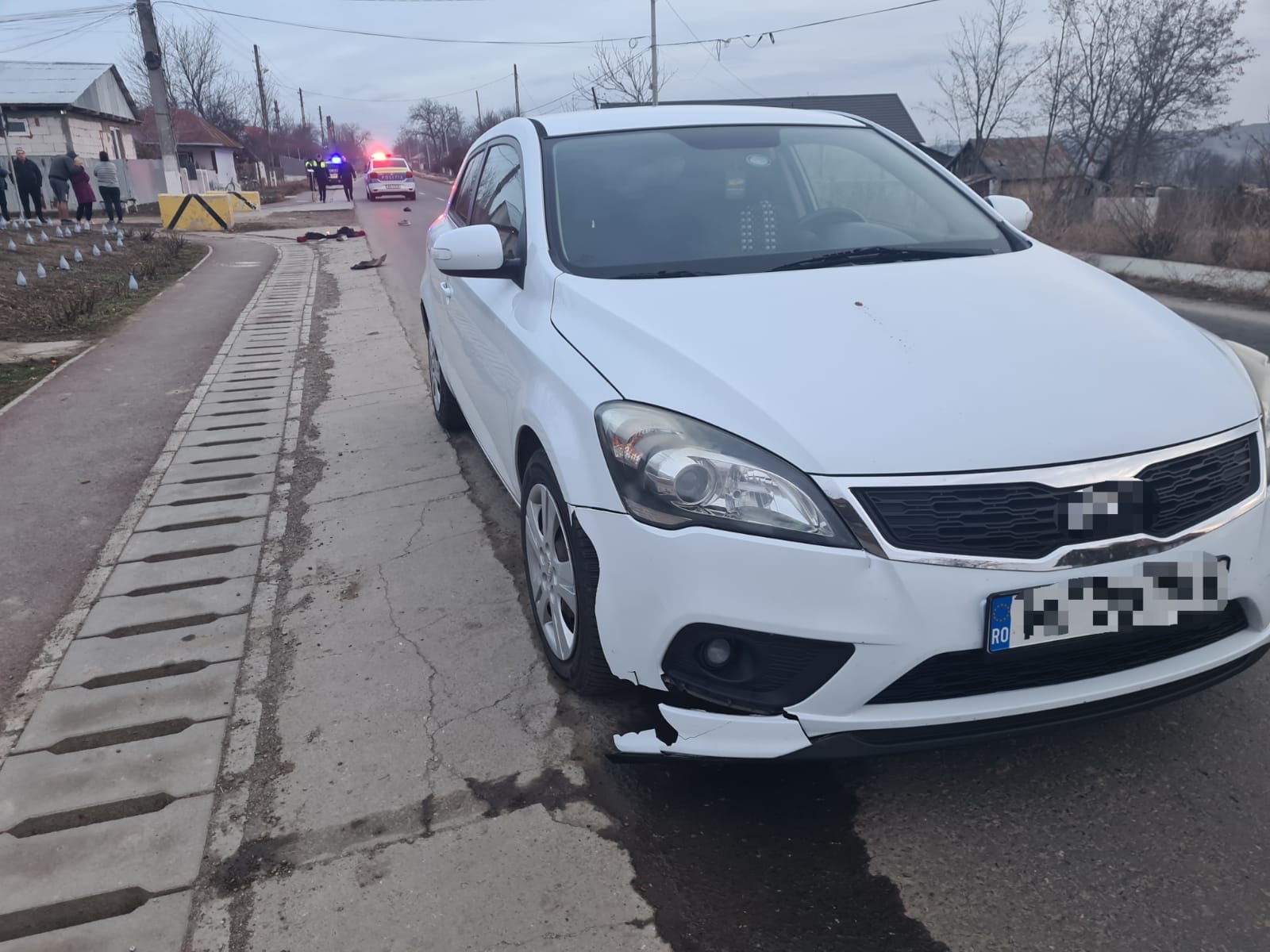 Accident mortal la Galați. Pieton spulberat de mașină