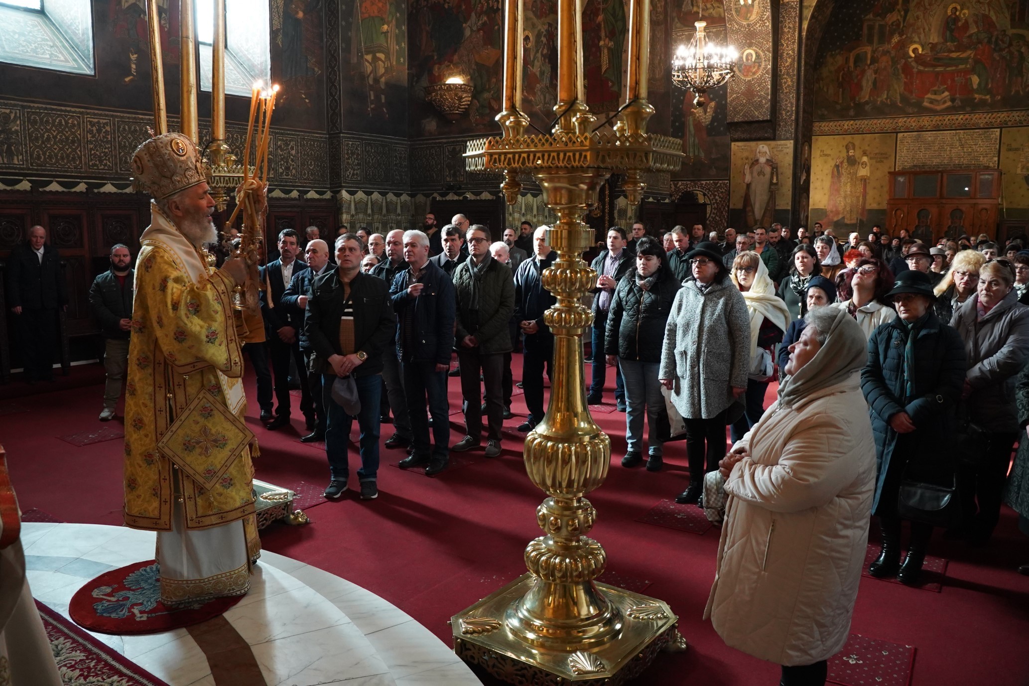 FOTO: Rugăciuni la Galaţi înainte de Postul Paştelui