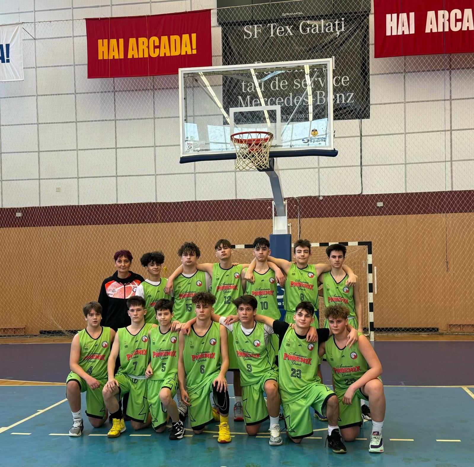 Juniorii Under 15 de la CSM Phoenix Galaţi atacă turneul final la Baia Mare