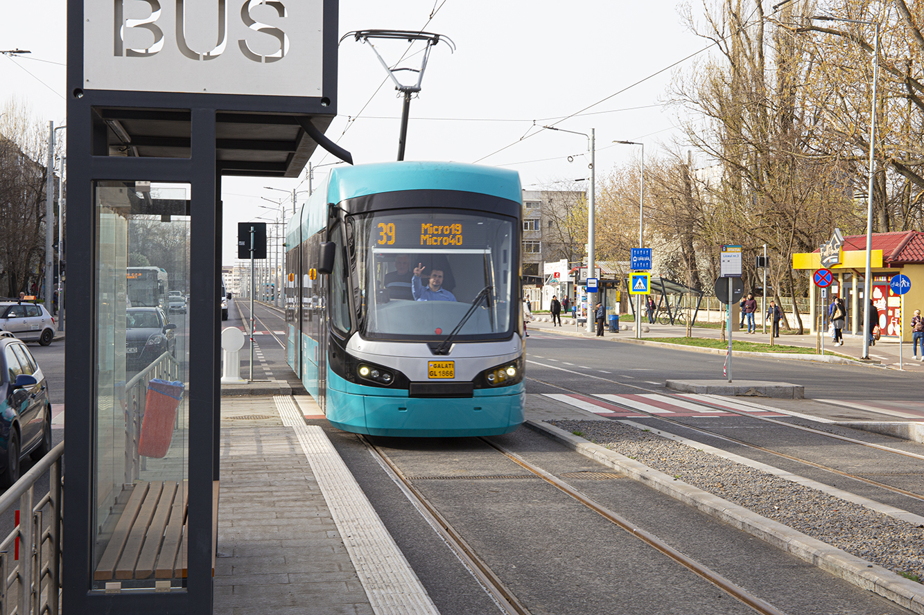 Peste 1 milion de euro pentru prioritizarea circulaţiei tramvaielor în Galaţi