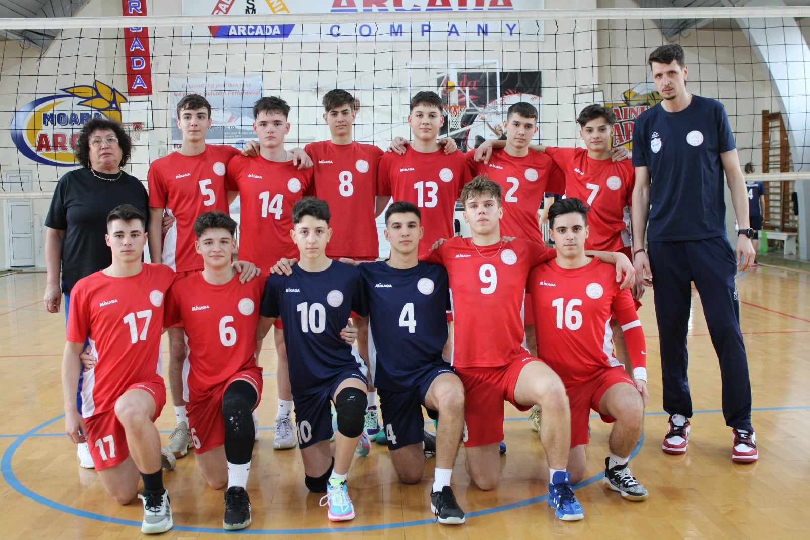 Juniorii Under 17 şi Under 19 de la CSŞ Arcada s-au calificat matematic la turneul final Perspectivă