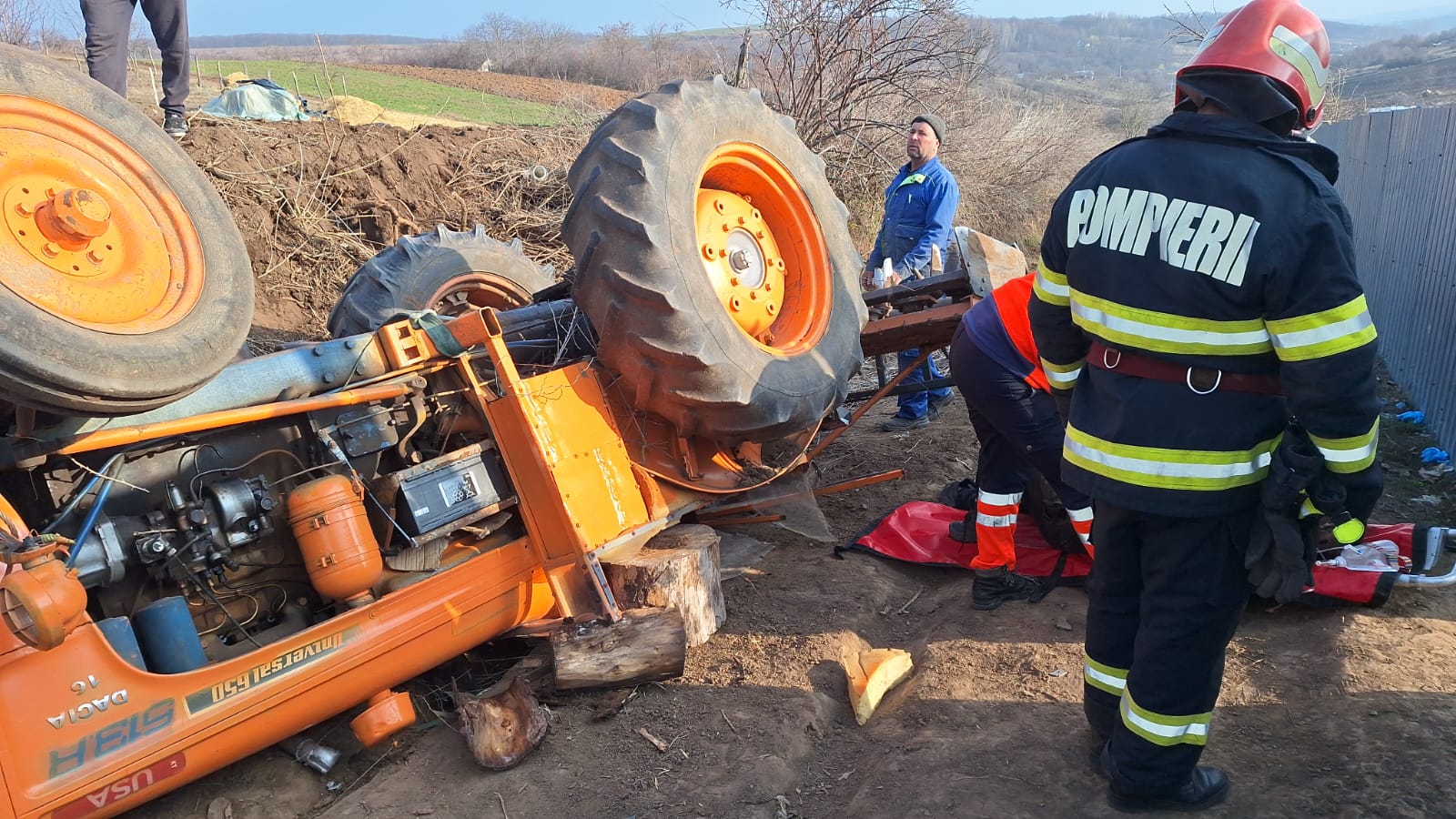 VIDEO: Grav accident la Bursucani, Galați