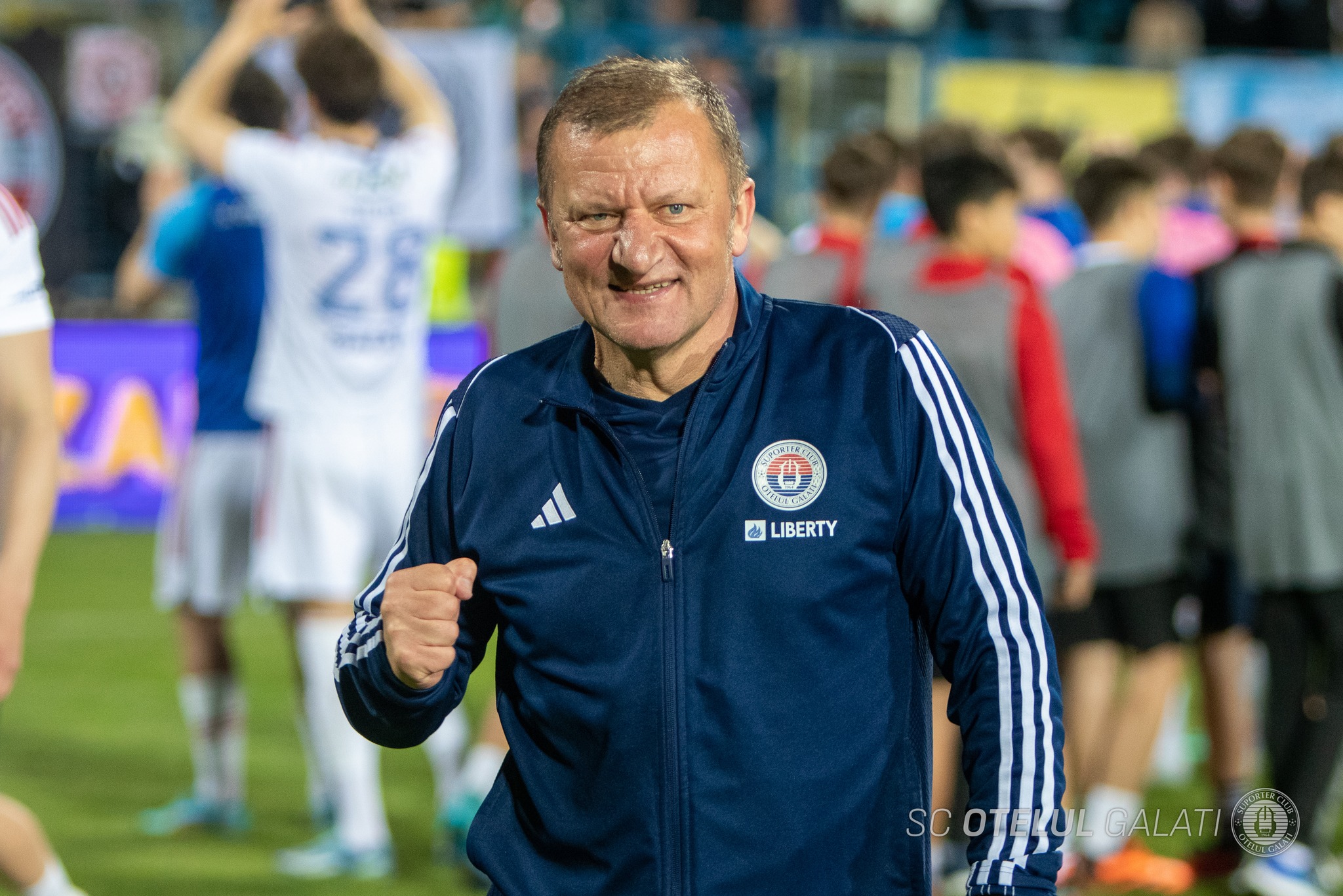 «Felicit echipa, suporterii şi felicit Galaţiul!» Dorinel Munteanu, fericit după victoria cu Dinamo