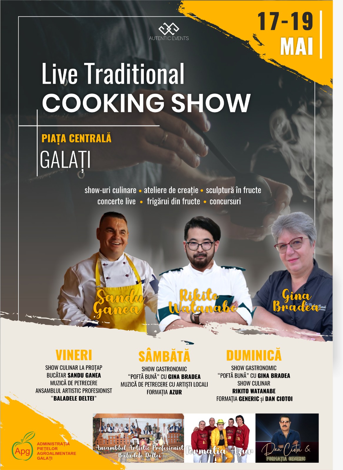 LIVE TRADITIONAL COOKING SHOW GALAŢI