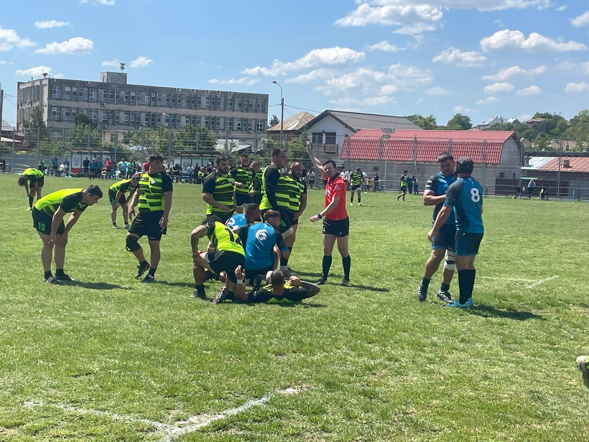 Rugbiştii de la CSM Galaţi sunt pe podium