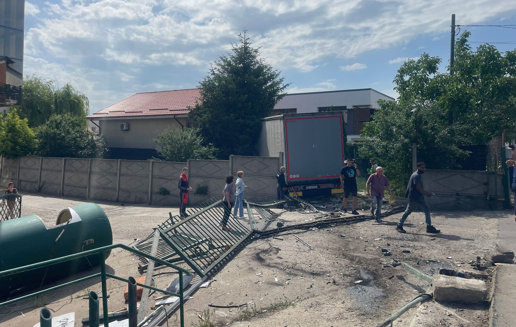 Accident în Bariera Traian