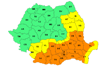 ATENȚIE, GĂLĂȚENI! Suntem sub COD PORTOCALIU de CANICULĂ