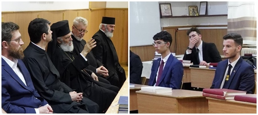 FOTO: Examen la Seminarul Teologic Galaţi