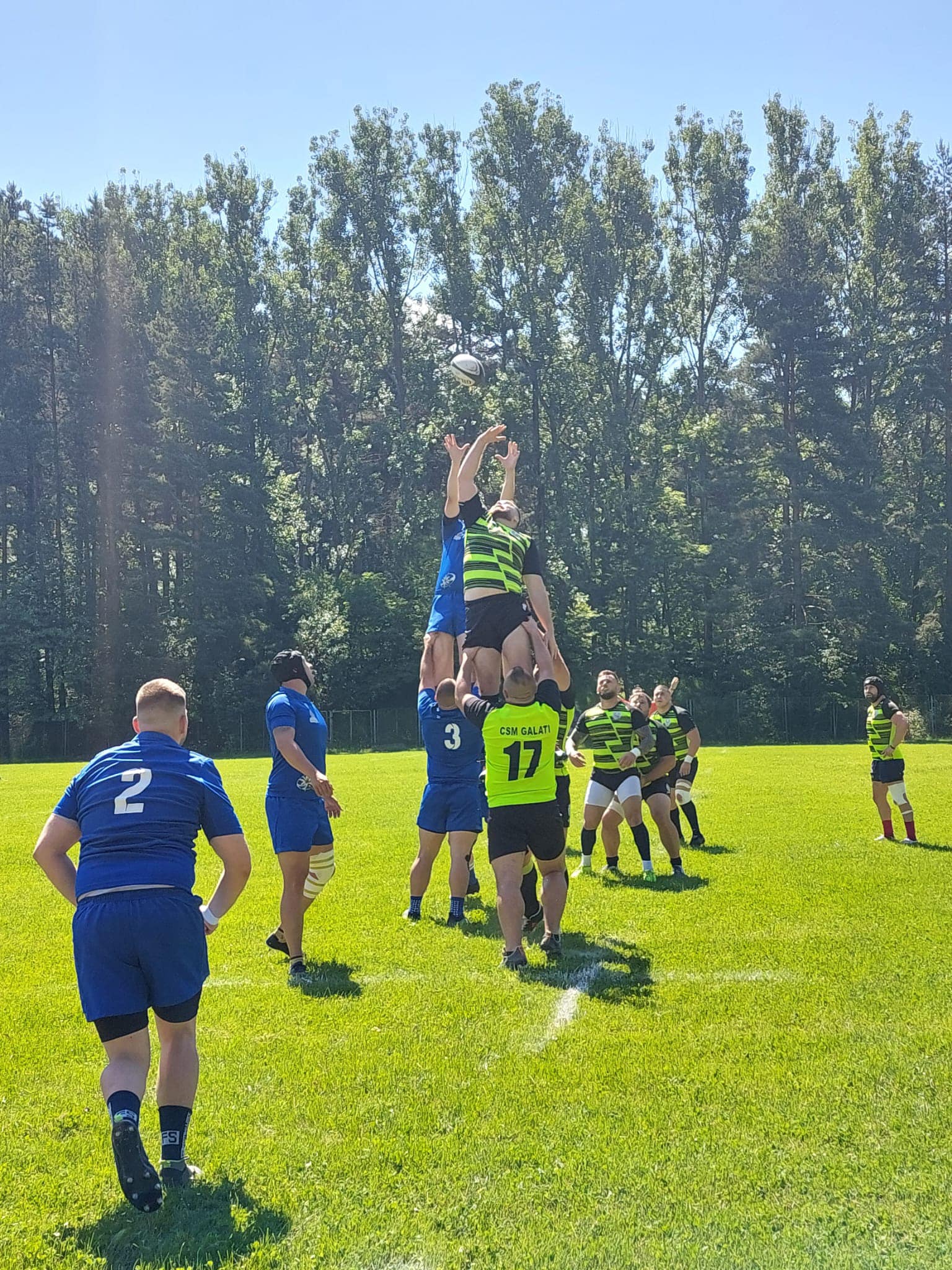 Rugbiştii de la CSM Galaţi atacă podiumul