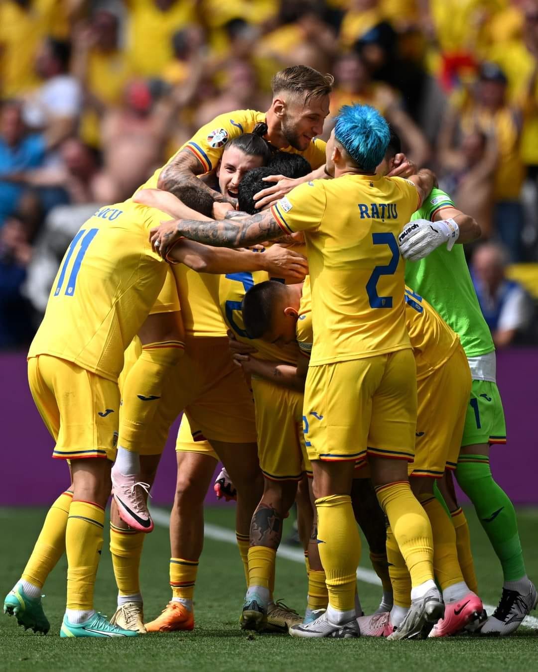 Debut perfect la Euro 2024 pentru România: 3-0 cu Ucraina