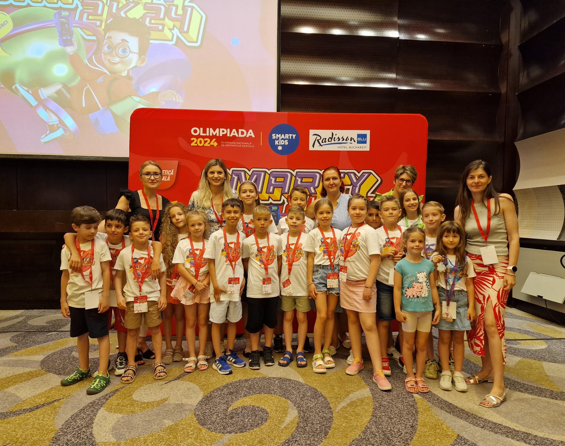 FOTO: Elevi gălăţeni, rezultate excelente la Olimpiada Naţională SmartyKids
