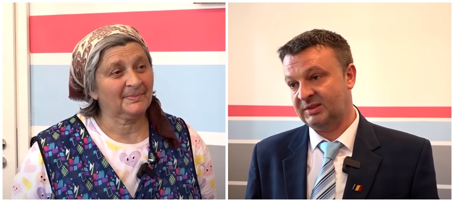 Bucuria unei mame! Fiul său a ajuns director la şcoala unde lucrează ca femeie de serviciu (VIDEO)