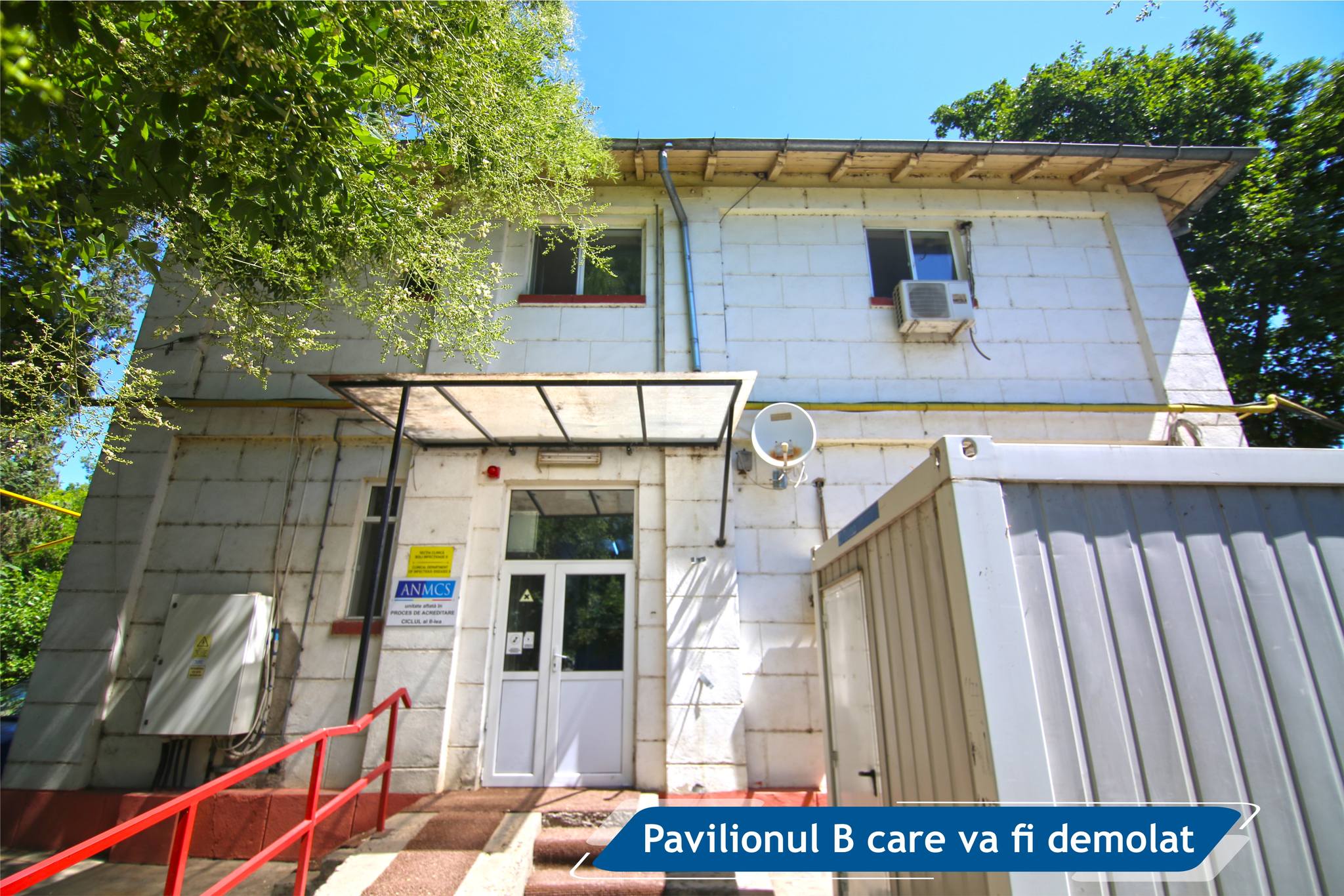 «Galaţiul va avea o unitate medicală de top!» Clădire nouă la Spitalul de Boli Infecţioase