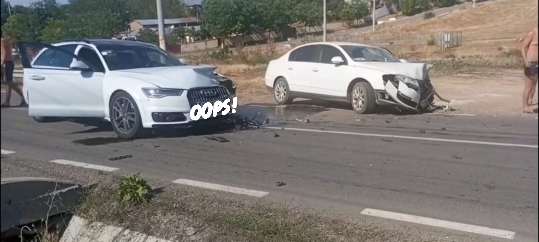 Accident la intrare în Grivița