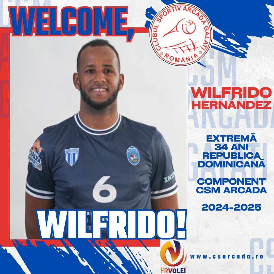 CSM Arcada l-a achiziţionat pe internaţionalul dominican Wilfrido Hernandez