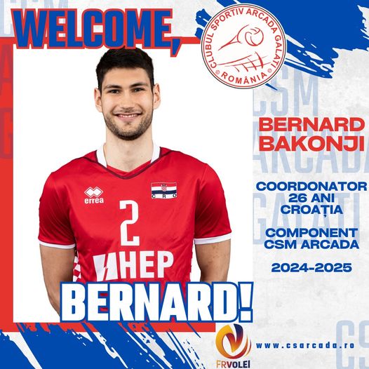 CSM Arcada l-a transferat pe internaţionalul croat Bernard Bakonji