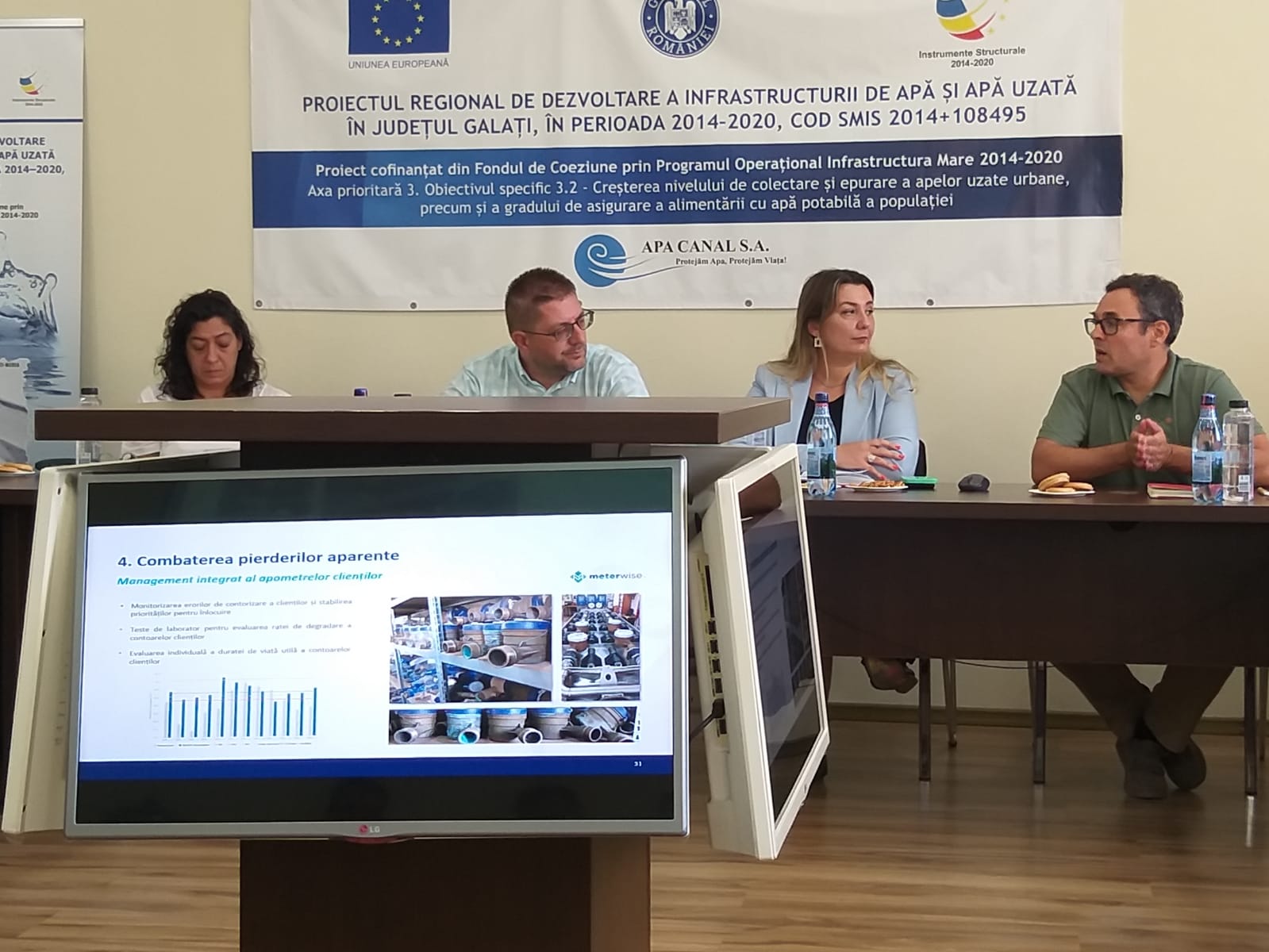 Apă Canal Galaţi: Reducerea apei nevalorificate, o provocare permanentă pentru operatorii de apă