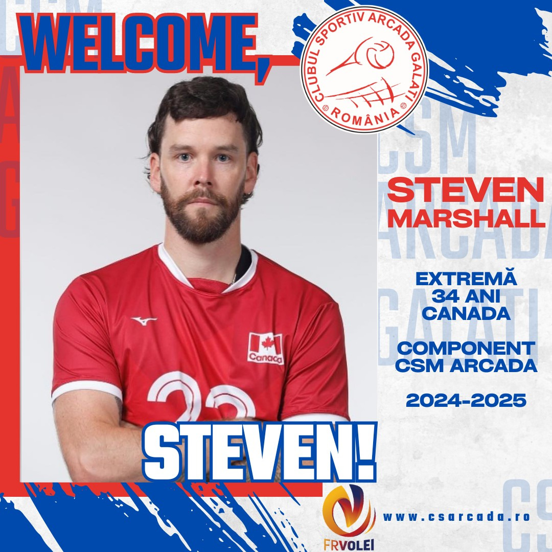 CSM Arcada l-a transferat pe internaţionalul canadian Steven Marshall