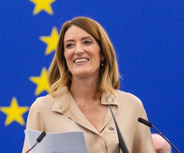 Roberta Metsola, realeasă preşedinta Parlamentului European