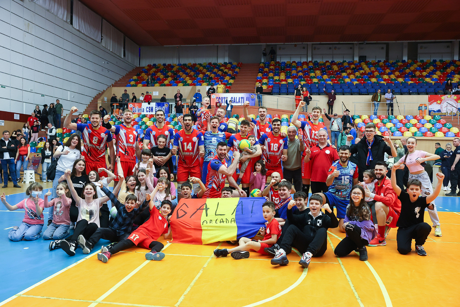 CSM Arcada va juca cu deţinătoarea CEV Champions League, Trentino