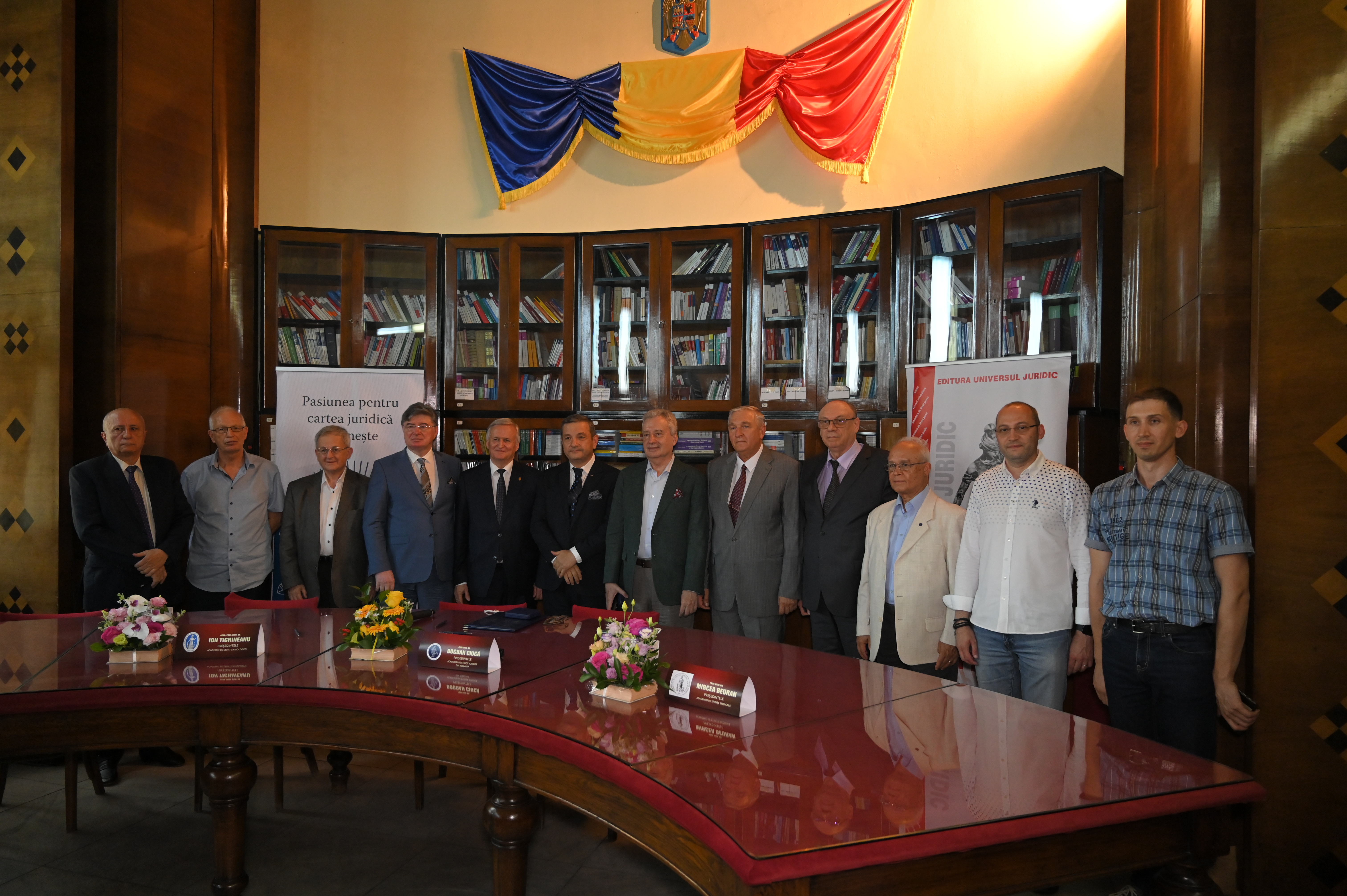 Eveniment de excepţie la care au participat doi gălăţeni: Bogdan Ciucă, preşedinte al AŞJR şi George Schin, prorector al Universităţii “Dunărea de Jos” din Galaţi