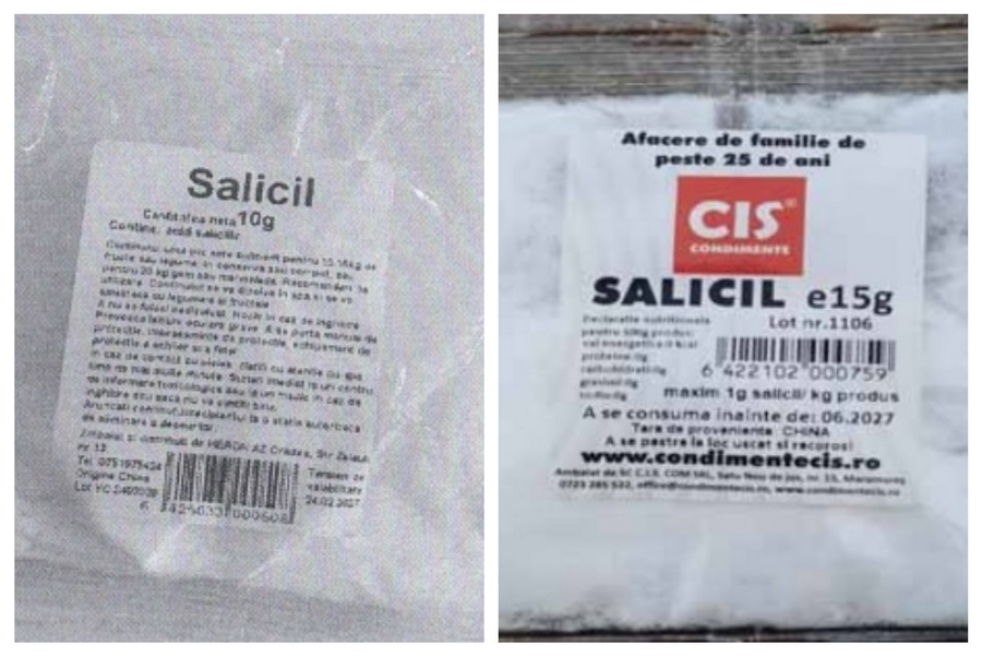 Salicilul, folosit de gospodine la conserve şi murături, retras din magazine 