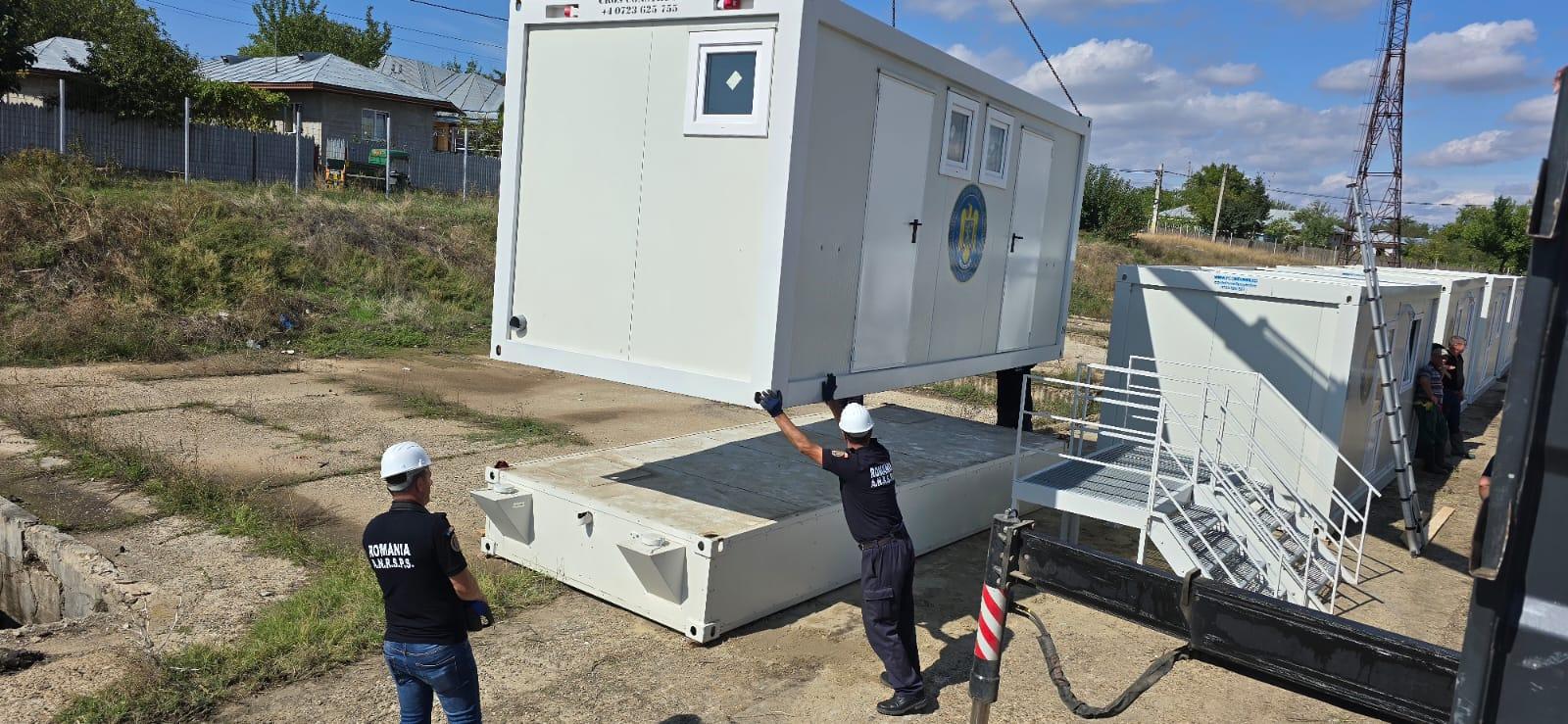 Galaţi: Unde au fost amenajate locuri de cazare pentru sinistraţi (FOTO)