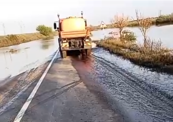 DN 25, Tudor Vladimirescu - Vameş rămâne închis (VIDEO)