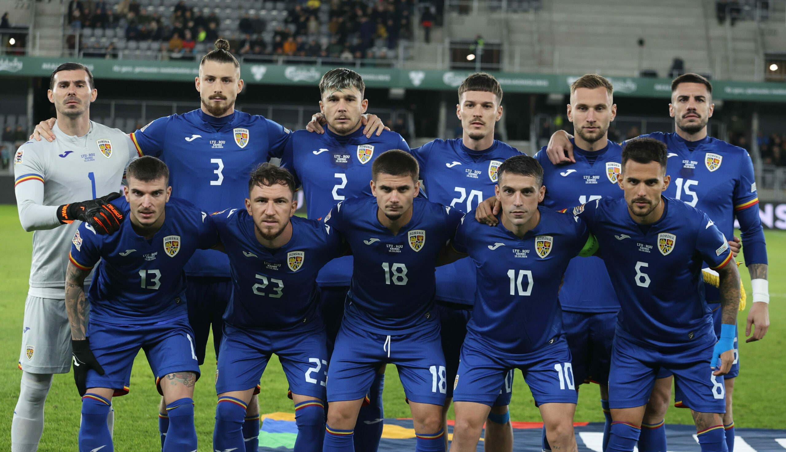 România a revenit de la 0-1 cu Lituania şi a obţinut a patra victorie consecutivă din Liga Naţiunilor