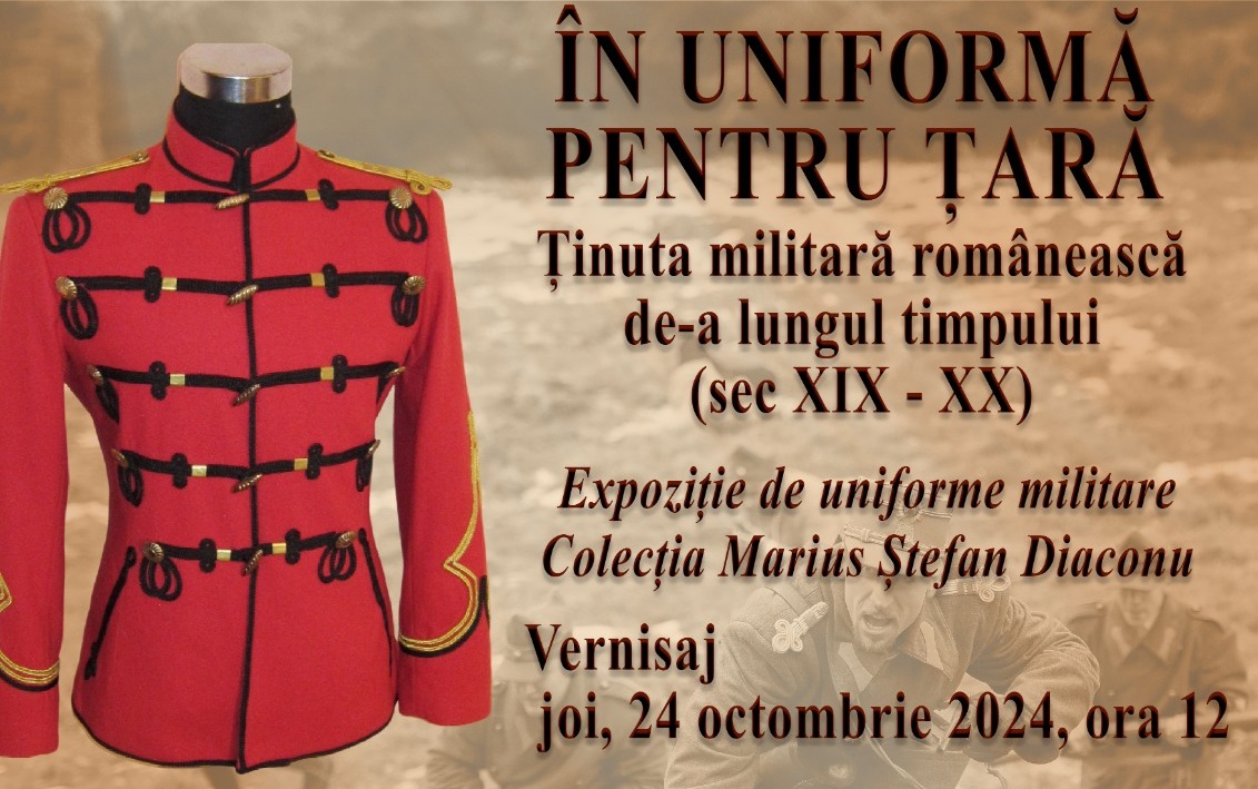 Expoziţie de uniforme militare româneşti, la Tecuci