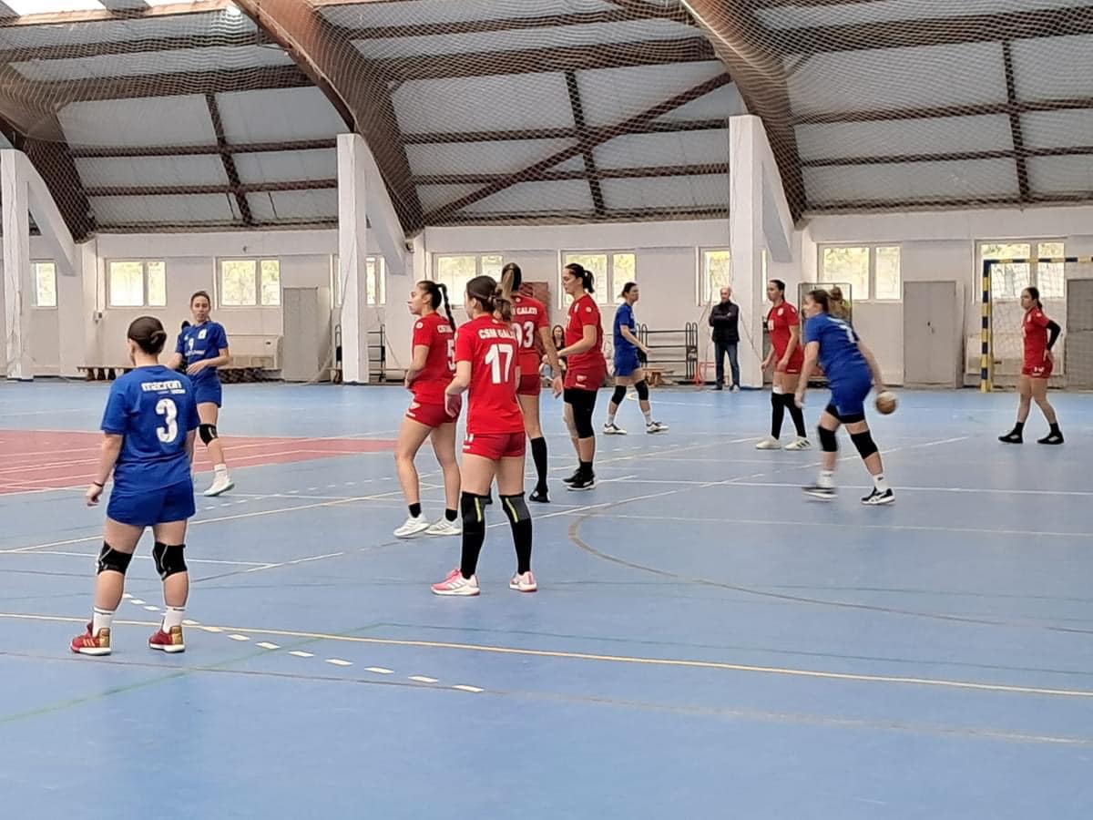 Handbalistele de la CSM Galaţi au bifat a 7-a victorie consecutivă
