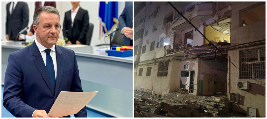 Primarul din Brăila: Familiile afectate de explozie vor locui într-un hotel, nu în locaţii ale statului