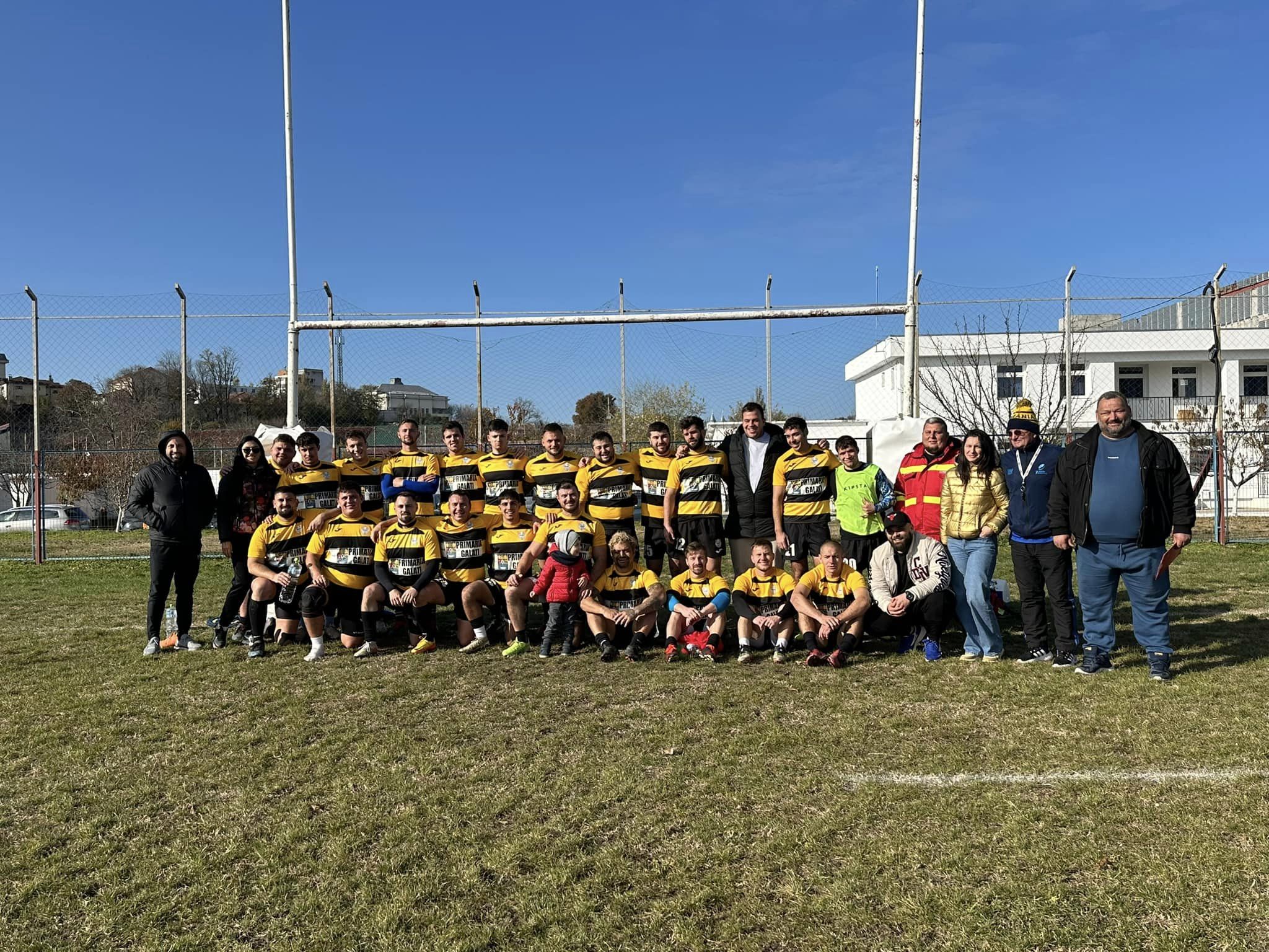 Rugbiştii de la CSM Galaţi au terminat campionatul cu 12 victorii
