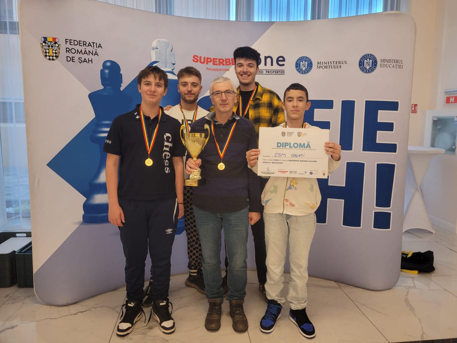 Şahiştii de la CSM Galaţi au promovat în Divizia A