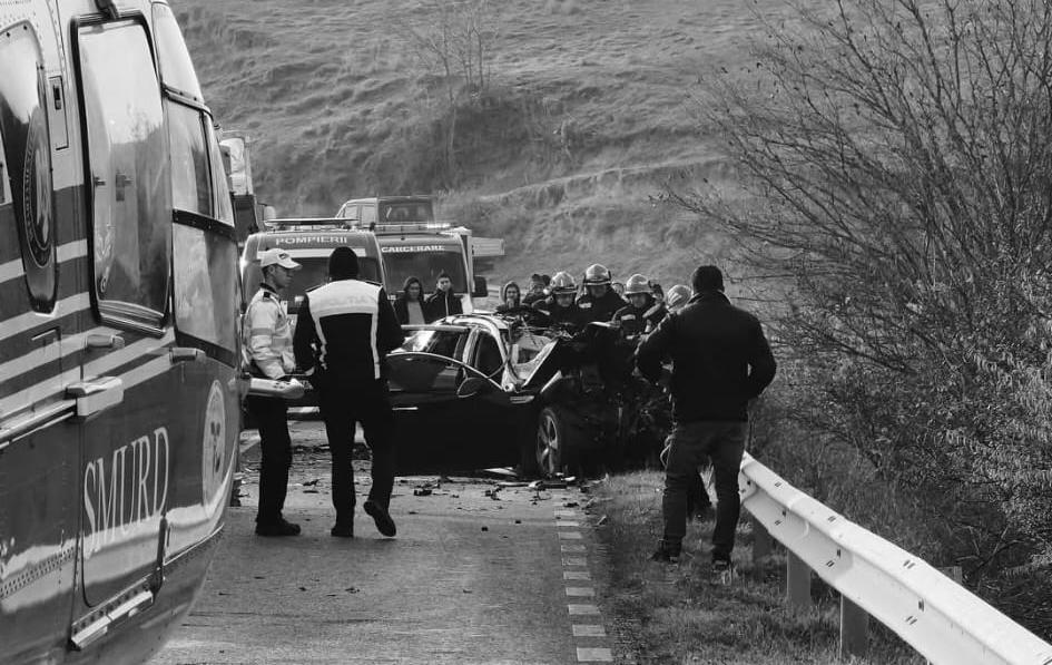 Galaţi: Accident mortal la ieşirea din Folteşti (UPDATE + FOTO/VIDEO)