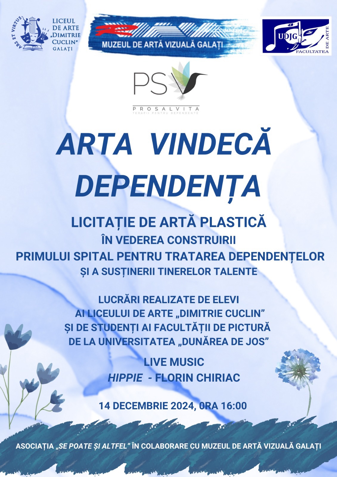 Dependenţa de droguri poate fi tratată prin artă