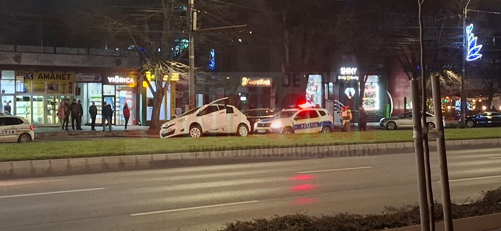 Galați: Mașină furată pe str. Brăilei. Hoțul, posibil drogat (VIDEO)