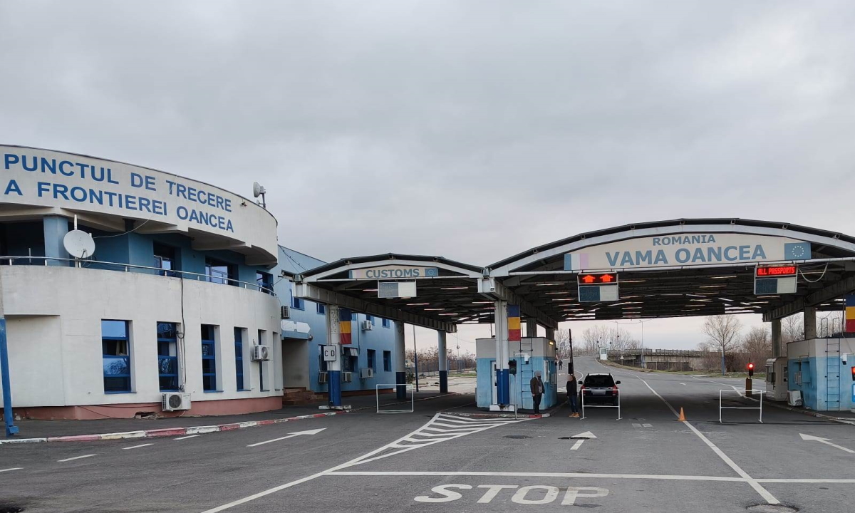 Galaţi: Tranzit scăzut la frontieră, de sărbători