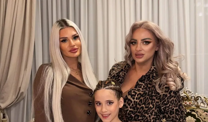 Celebra TikTok-eriţă din Galaţi, Andreea BLD, invitată-surpriză la ziua fiicei Sânzianei Buruiană
