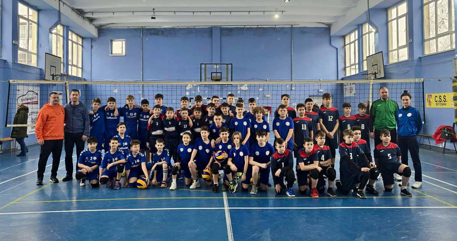Cei mai mici voleibalişti de la CSM Arcada s-au calificat la turneul semifinal Valoare