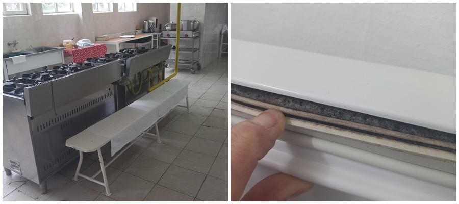 FOTO: Cantina unui liceu din Brăila închisă de Protecţia Consumatorilor