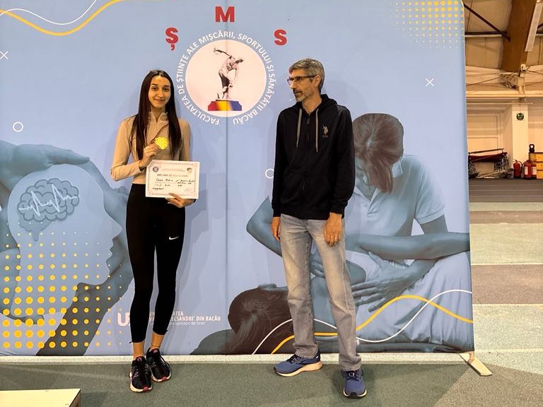 Atletism: Rebeca Ciocan, campioană şi vicecampioană naţională la Universitare