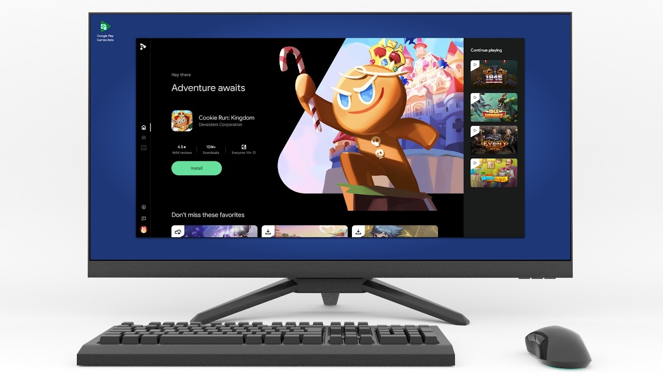 Google va extinde selecţia de jocuri Android accesibile pe PC