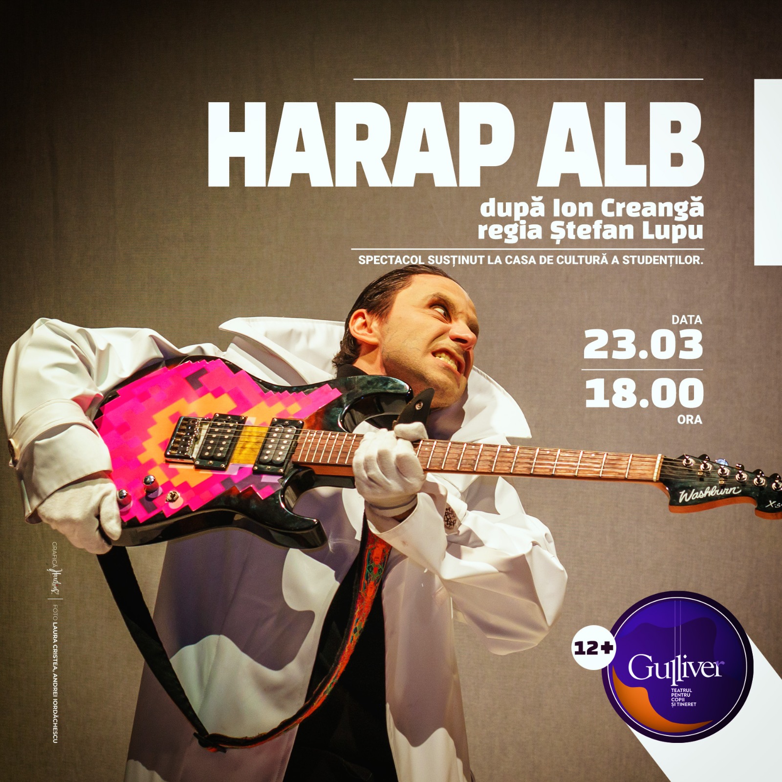 Hai, hai, hai cu ”Harap Alb” la GULLIVER – Teatrul Familiei Tale!