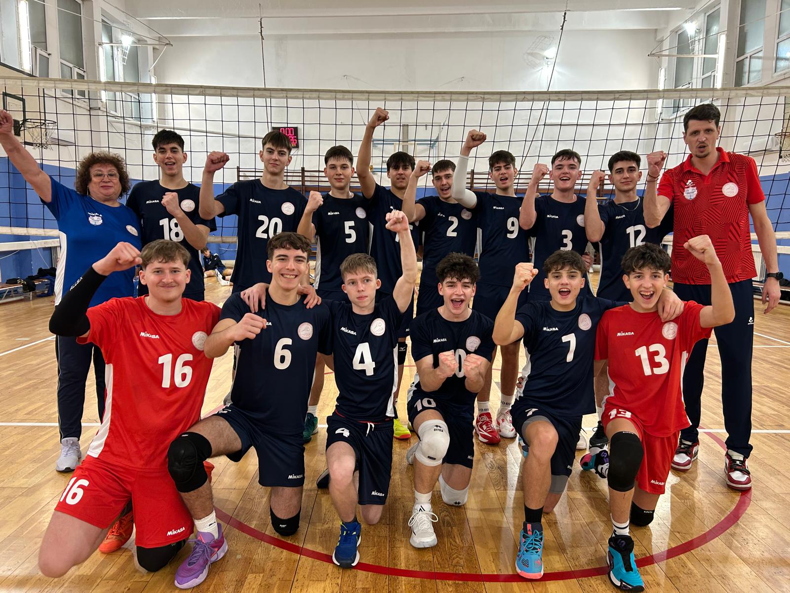 Volei: Juniorii de la CSŞ CSM Arcada s-au oprit în semifinale Diviziei Elite